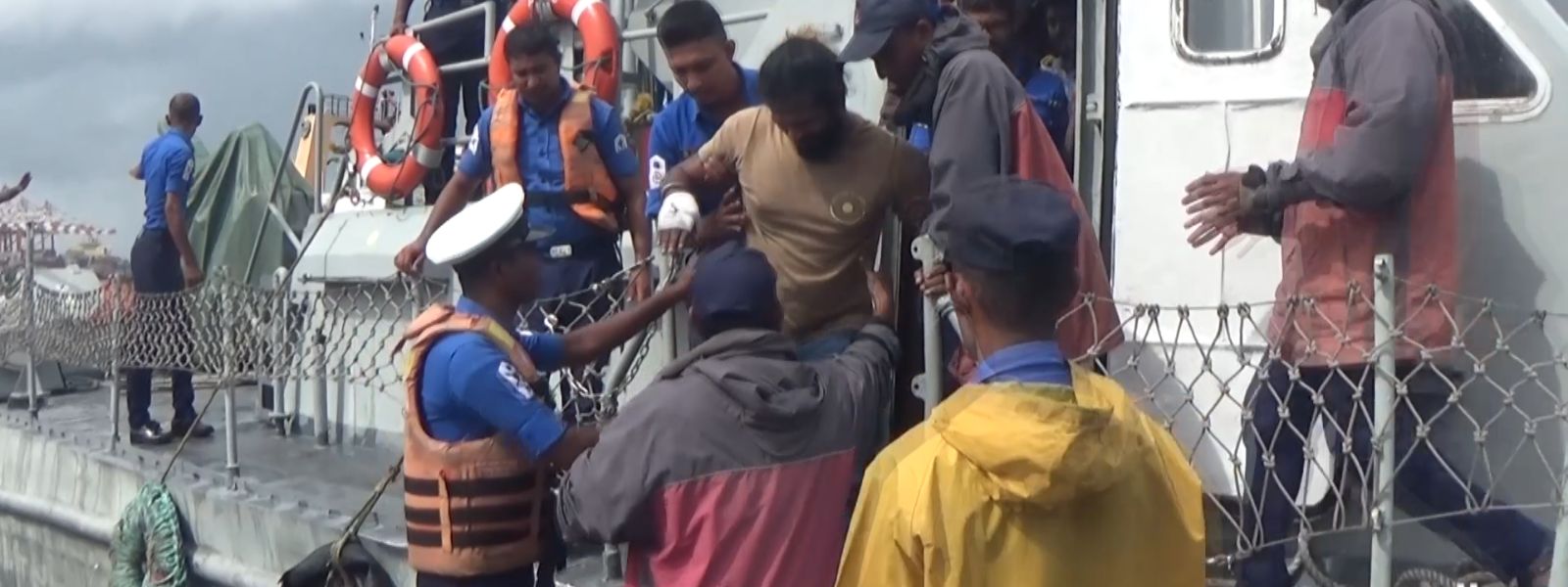 SL Navy Rescues Ill Fisherman from High Seas